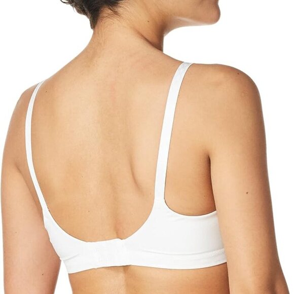 **Warner's** Women's Blissful Benefits Back-Smoothing Comfort Wireless T-Shirt - Picture 2 of 5